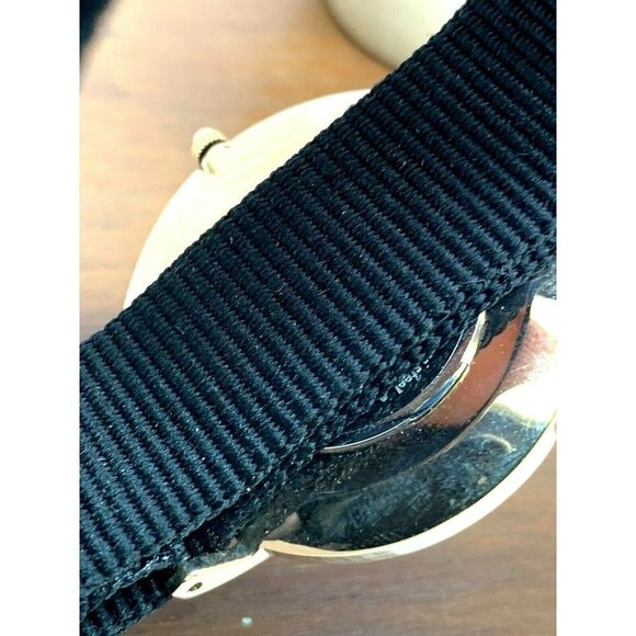 Daniel Wellington Women's Watch Quartz Rose Gold 36mm Black Dial Nylon Strap - Picture 6 of 13